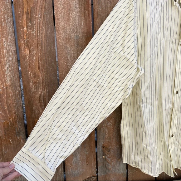 DENVER HAYES Never Iron Men’s Button Down Long Sleeve Shirt Large - Picture 4 of 13